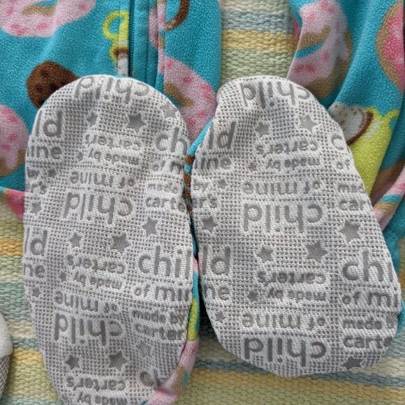 Cozy Kids Pajamas Set - Pink, Blue, and Pink Stripes - Picture 6 of 14